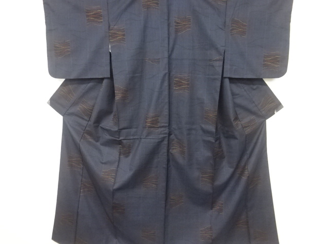 JAPANESE KIMONO / DORO OSHIMA TSUMUGI (5 maruki)